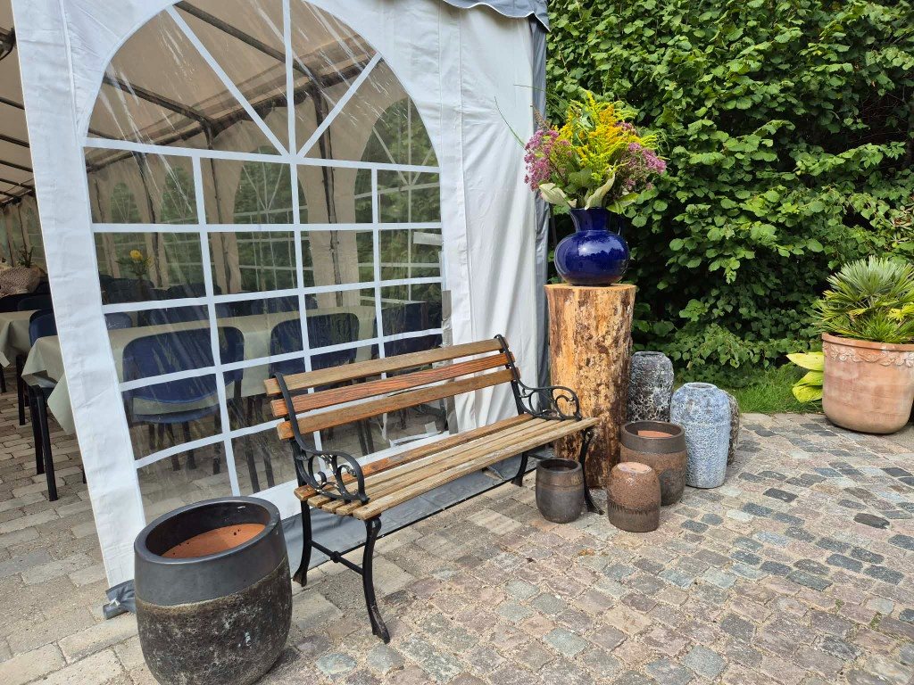 Teltet i Stenmaglehaven