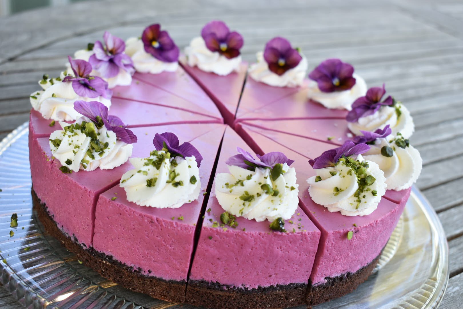 Efterårs kagebord i Stenmaglehaven